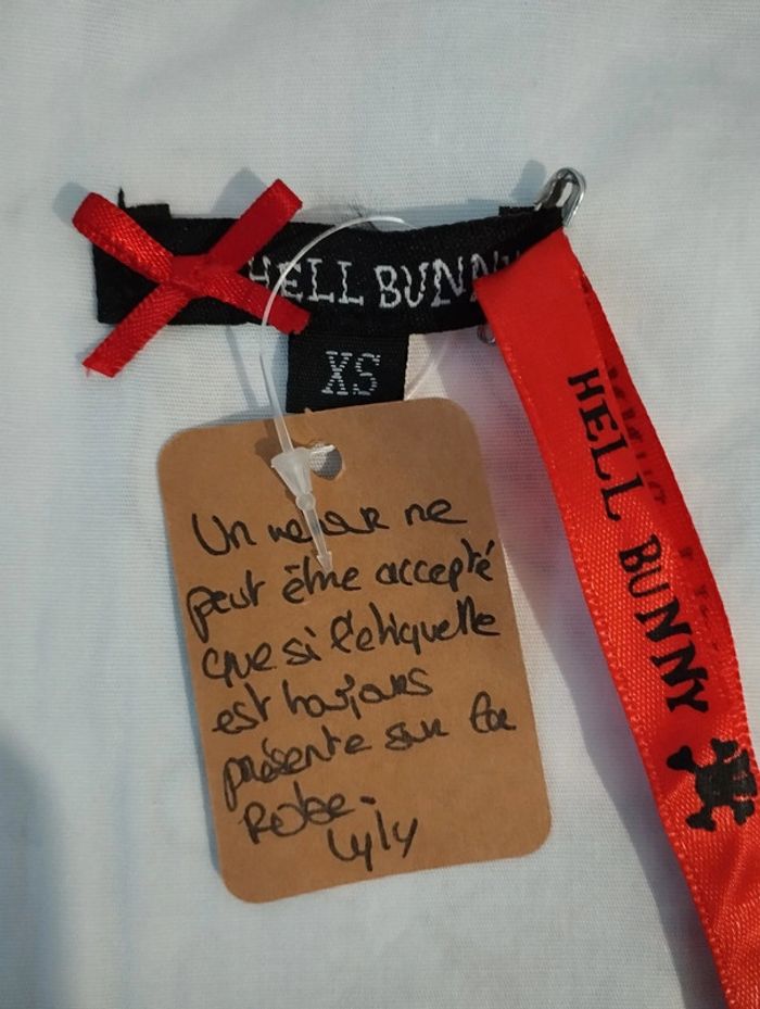 Robe Pin up/Rockabilly Hell Bunny xs - photo numéro 13