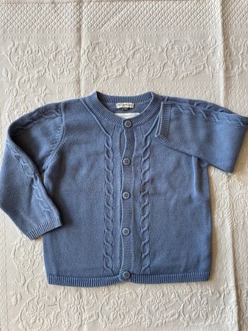 Gilet bleu 24 mois / 2ans, DPAM