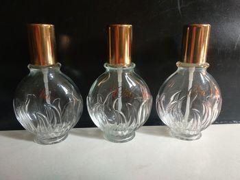 3 flacons parfum Cléa Yves Rocher vides