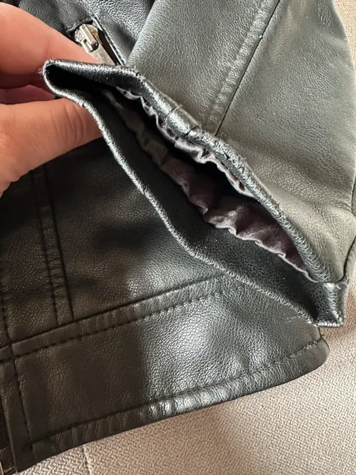 Veste simili cuir - photo numéro 4