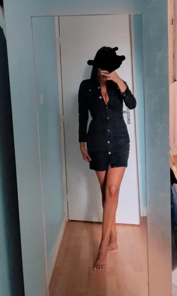 Robe en jean 36