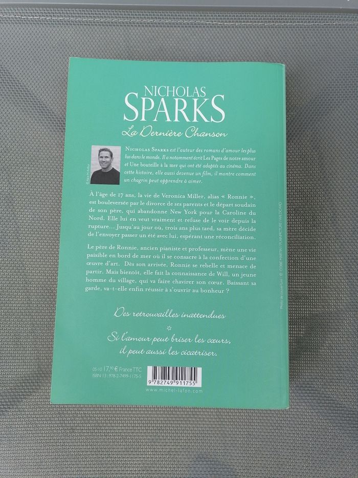 La dernière chanson de Nicholas Sparks - photo numéro 2