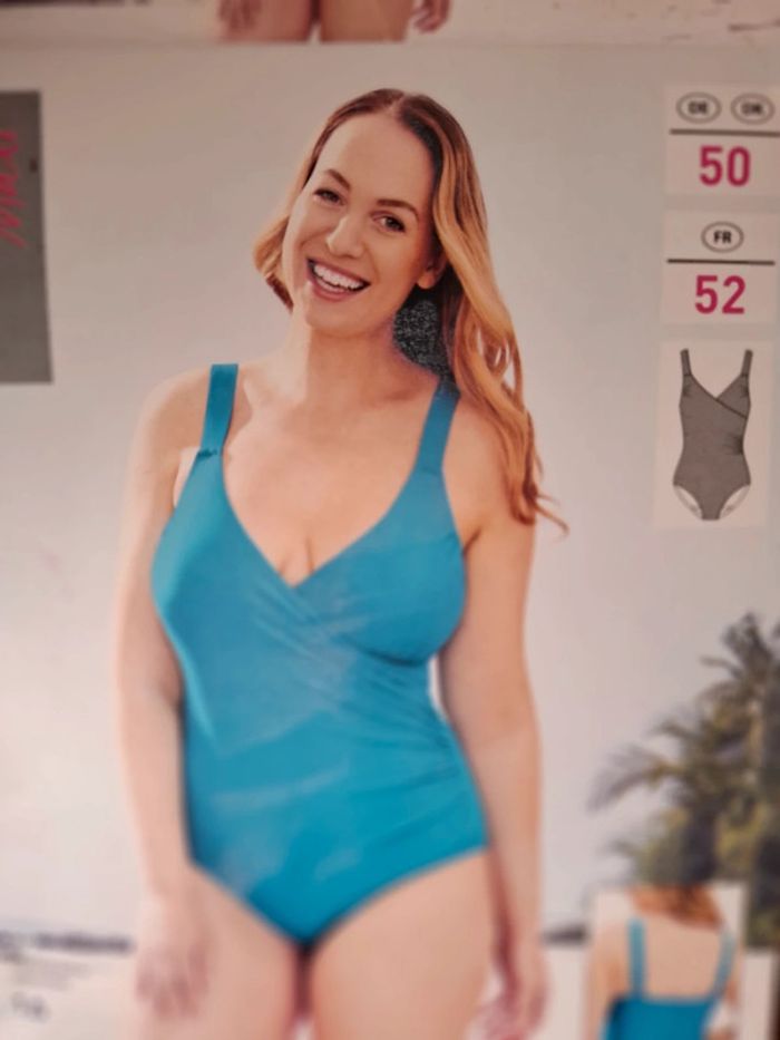 Maillot 1 pièce turquoise Neuf