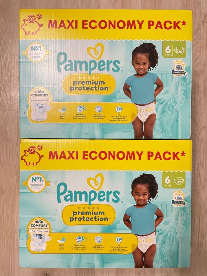 Pampers taille 6