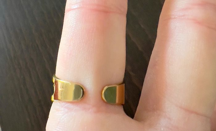 Bague dorée - photo numéro 4