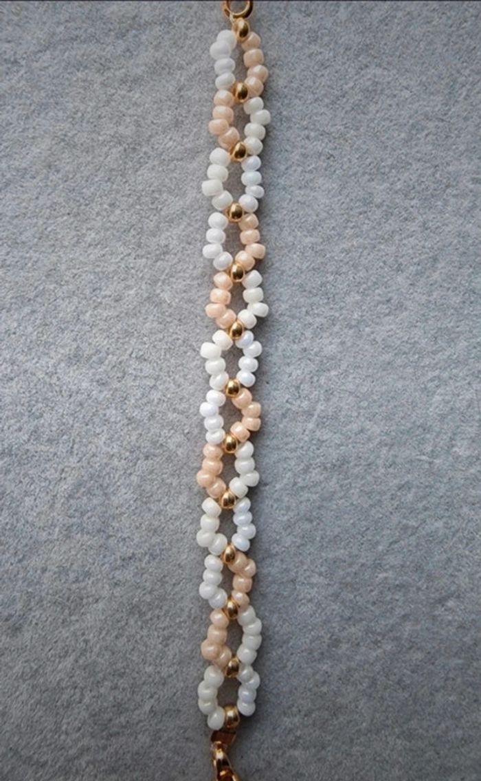 Bracelet thème vacances/été étoile de mer - photo numéro 5