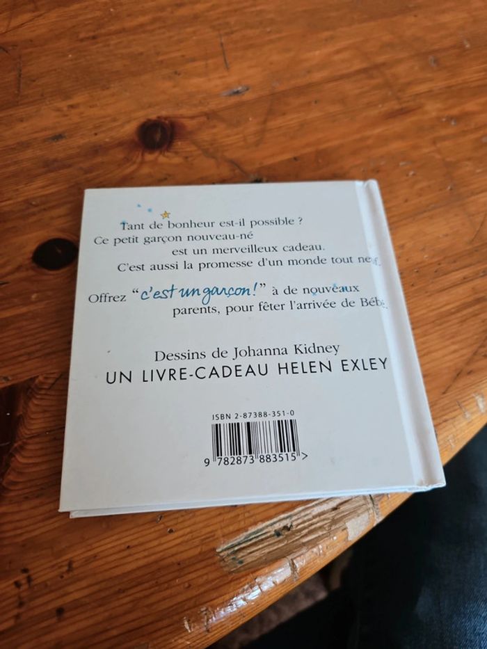 Livre c'est un garçon - photo numéro 2