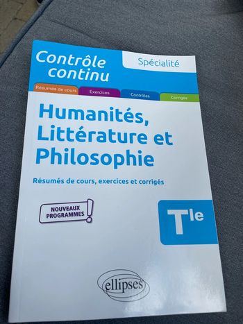 HLP humanités littérature et philosophie terminale spécialité
