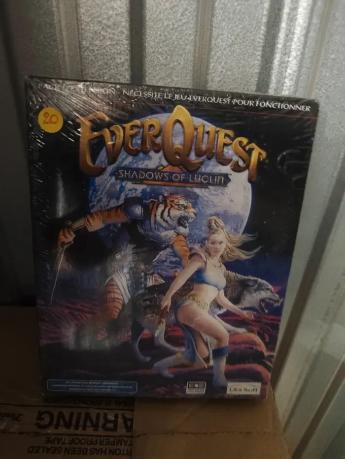 Jeu pc everquest scellé