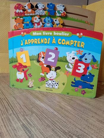 Piccolia mon livre boulier j'apprends à compter 3 ans et plus