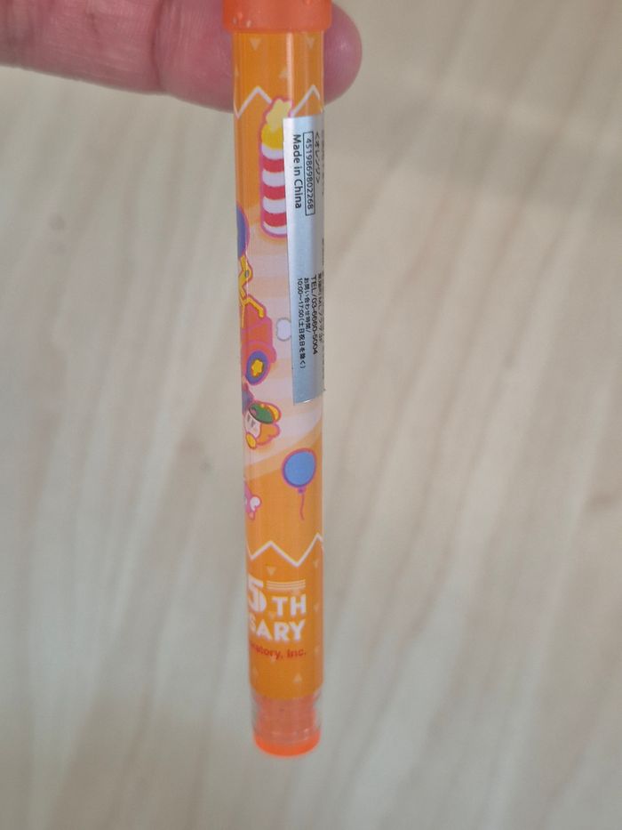 Stylo gel Kirby 25th anniversary orange - photo numéro 4