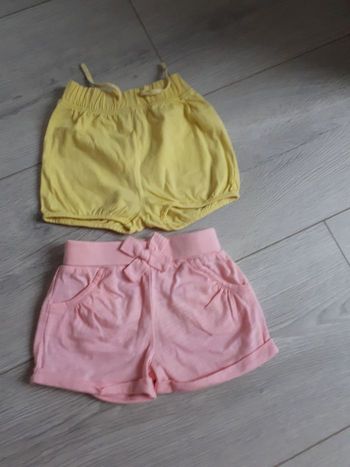 2 shorts 18m