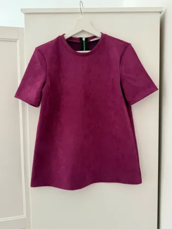 Belle blouse / pull Zara façon daim doux et fluide neuf 🌸 M 38