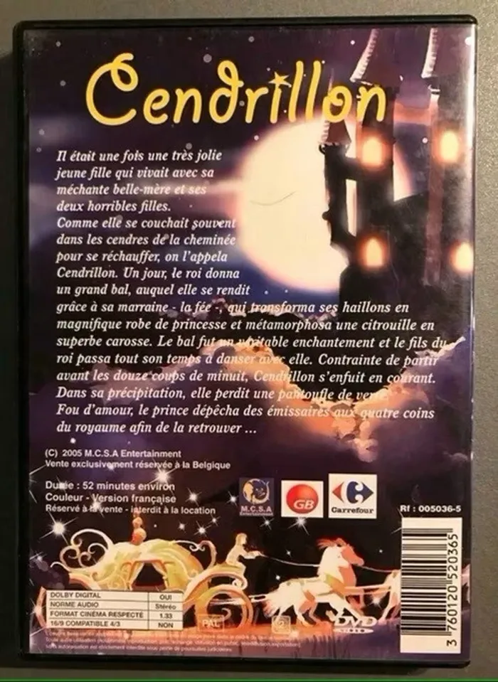 DVD Cendrillon - photo numéro 3