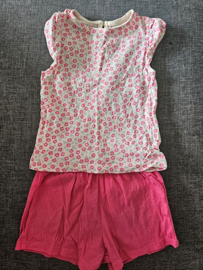 Ensemble short débardeur