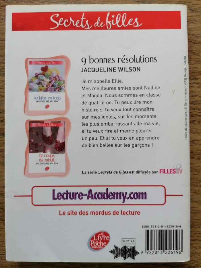 9 bonnes résolutions de Jacqueline Wilson - photo numéro 2