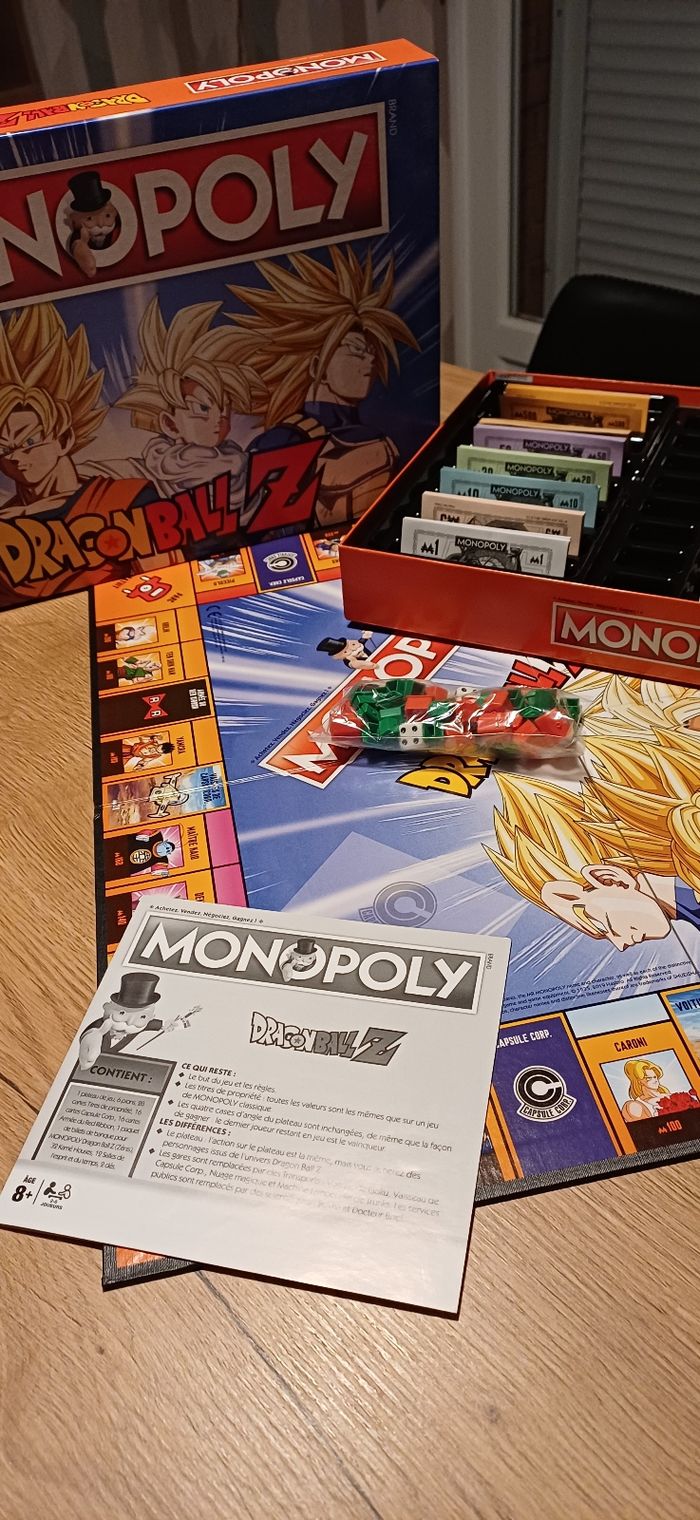 Jeu monopoly dragon ball z - photo numéro 6
