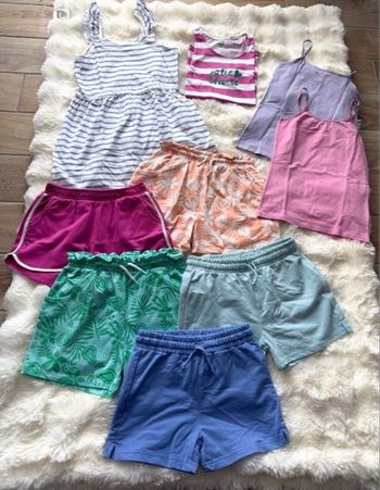 Lot de vêtements fille été  12 ans 