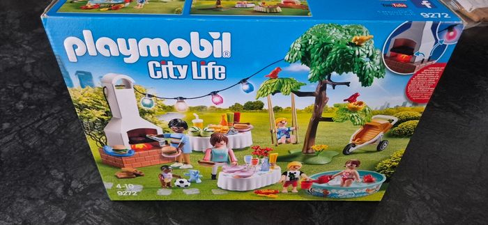 Playmobil 9272 famille barbecue