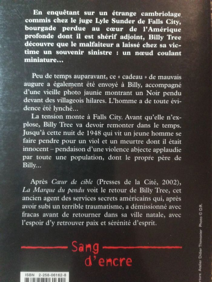 David Wiltse - La marque du pendu - photo numéro 2