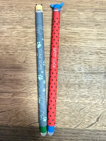 Lot de 2 Stylos effaçables – Miraculous : Ladybug & Chat Noir