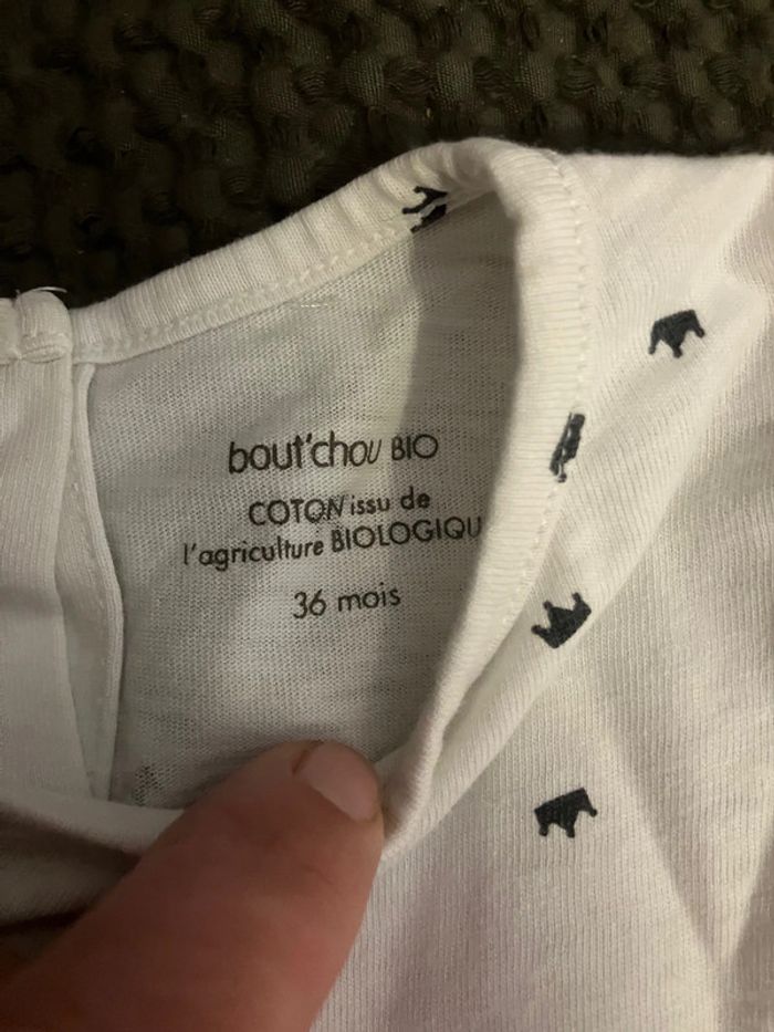 Tee shirt manches courtes Bonjour Princesse - photo numéro 4