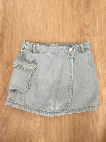 Jupe Short en jean fille taille 5 ans neuve