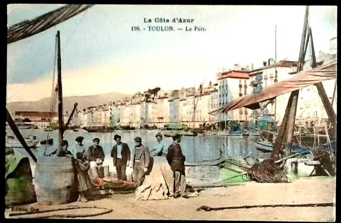 Carte postale ancienne Toulon (Var) Le Port - photo numéro 4