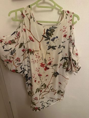 Blouse fleurie