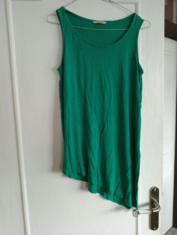 Débardeur long asymétrique M