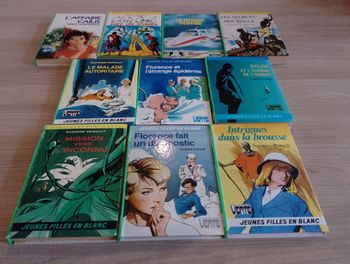 Lot de 10 livres, bibliothèque verte (divers)(3)