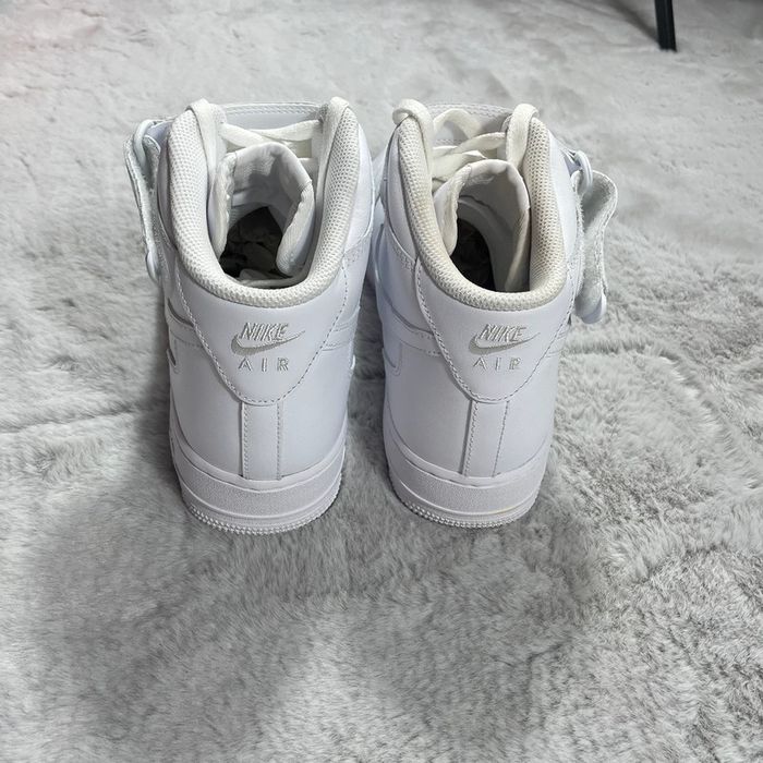 Nike Air Force 1 Mid « White » pointure 45 - photo numéro 4