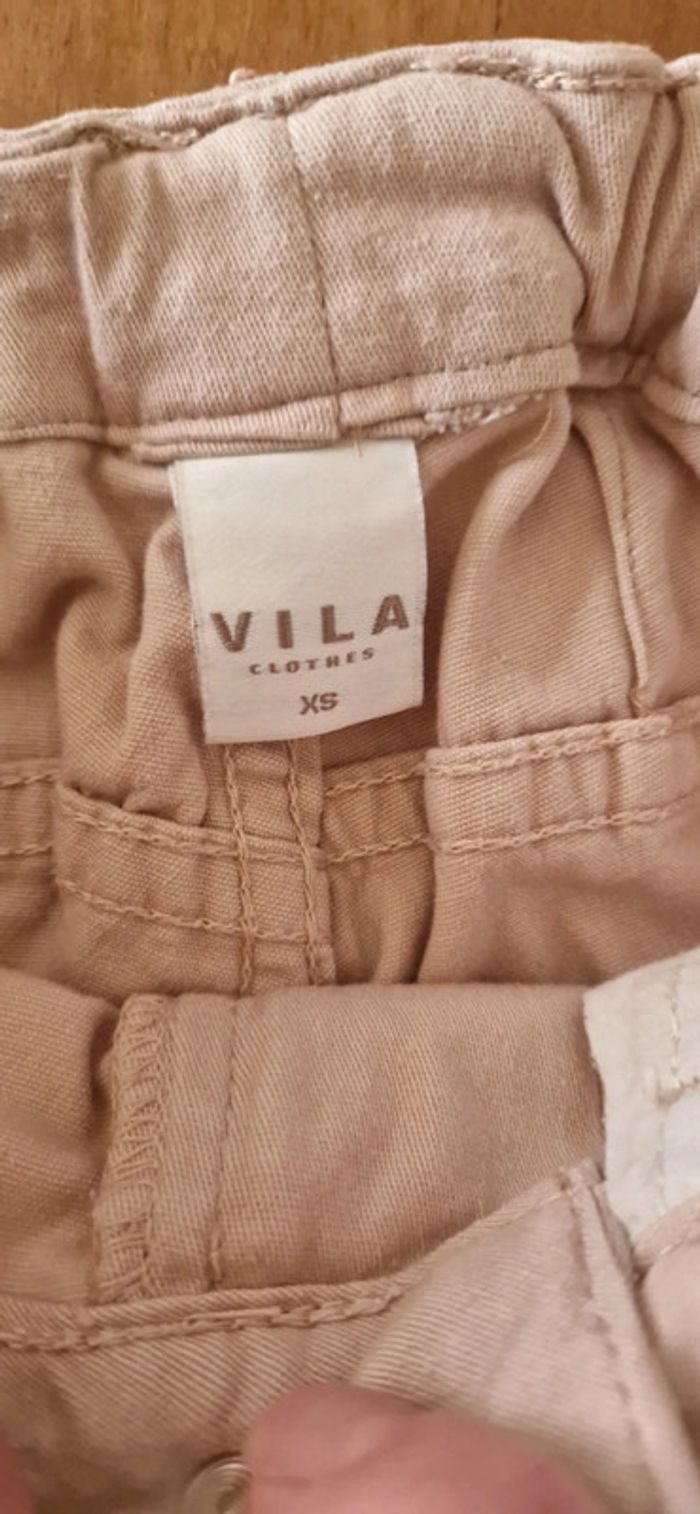 Jean rose pâle taille XS marque Vila - photo numéro 3