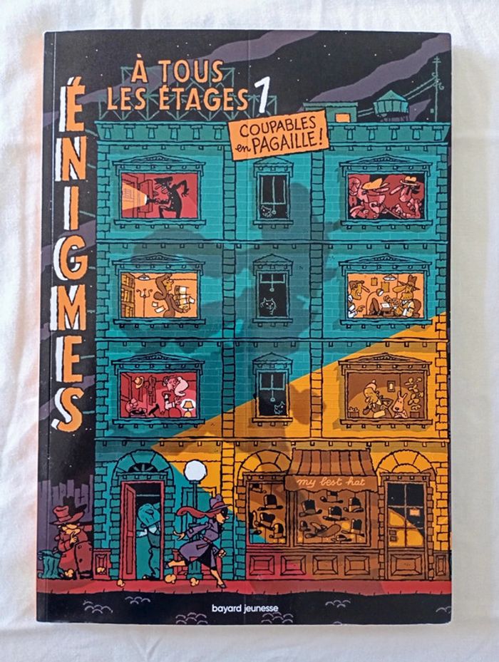 Énigmes à tous les étages, Tome 1 : Le casse de la chambre forte