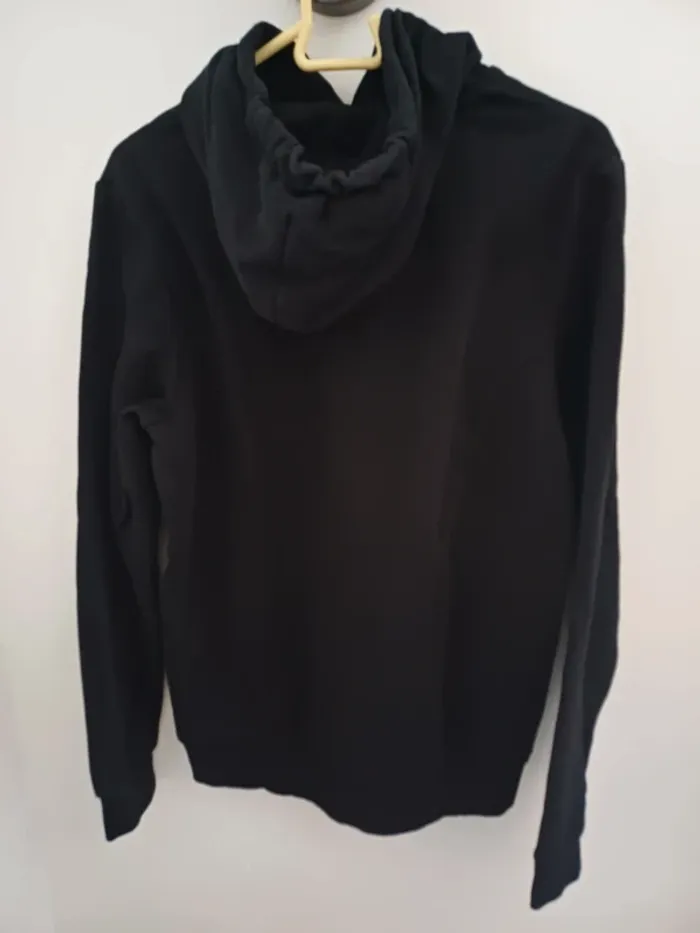 Sweat-shirt à capuche noir - photo numéro 2
