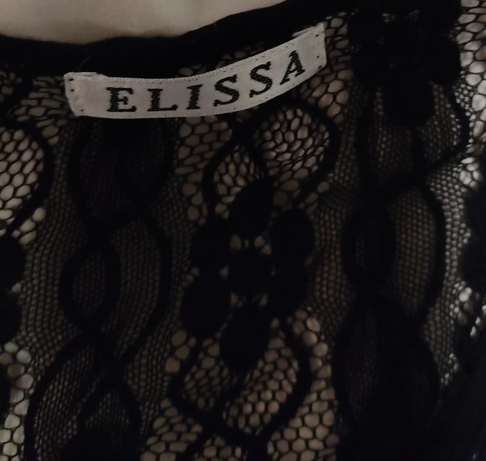 Robe voile noire 14 ans - photo numéro 3