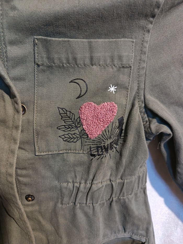 veste baroudeur kaki de Kiabi 4 ans réf 59 D19 - photo numéro 2