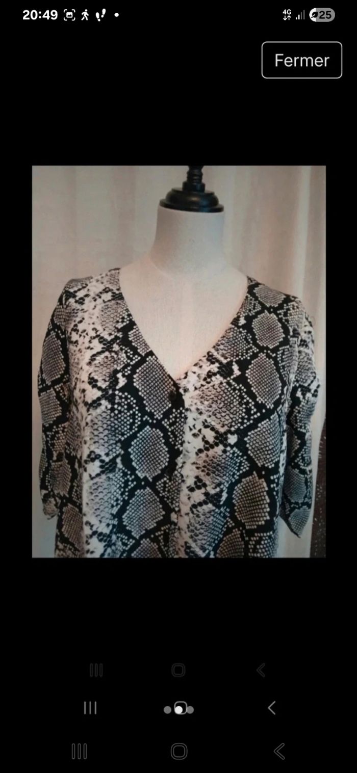 Blouse fluide Taille M - photo numéro 2