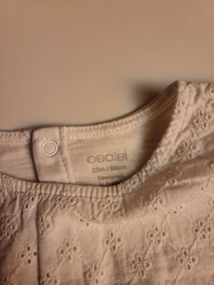Tee shirt manches courtes obaibi 23 mois - photo numéro 5