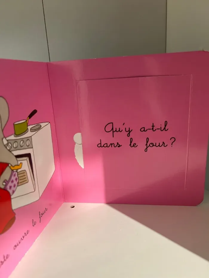 Livre enfant A table avec Babar Bon état Collection Babar - photo numéro 4