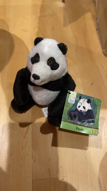 Peluche panda mcdo