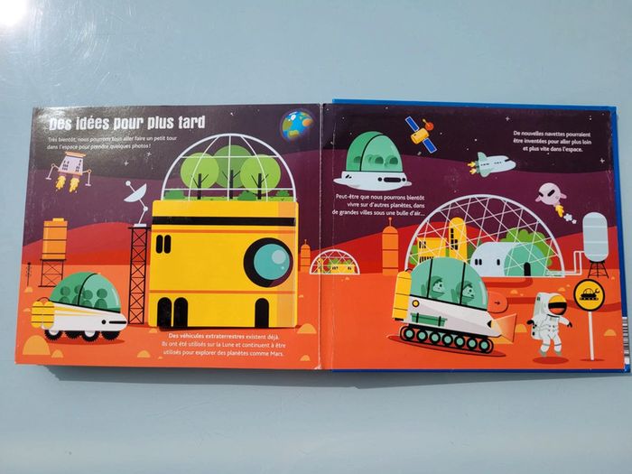 Mon livre animé de tirettes et flaps 🚀 L'Éspace 🛰 72 - photo numéro 12