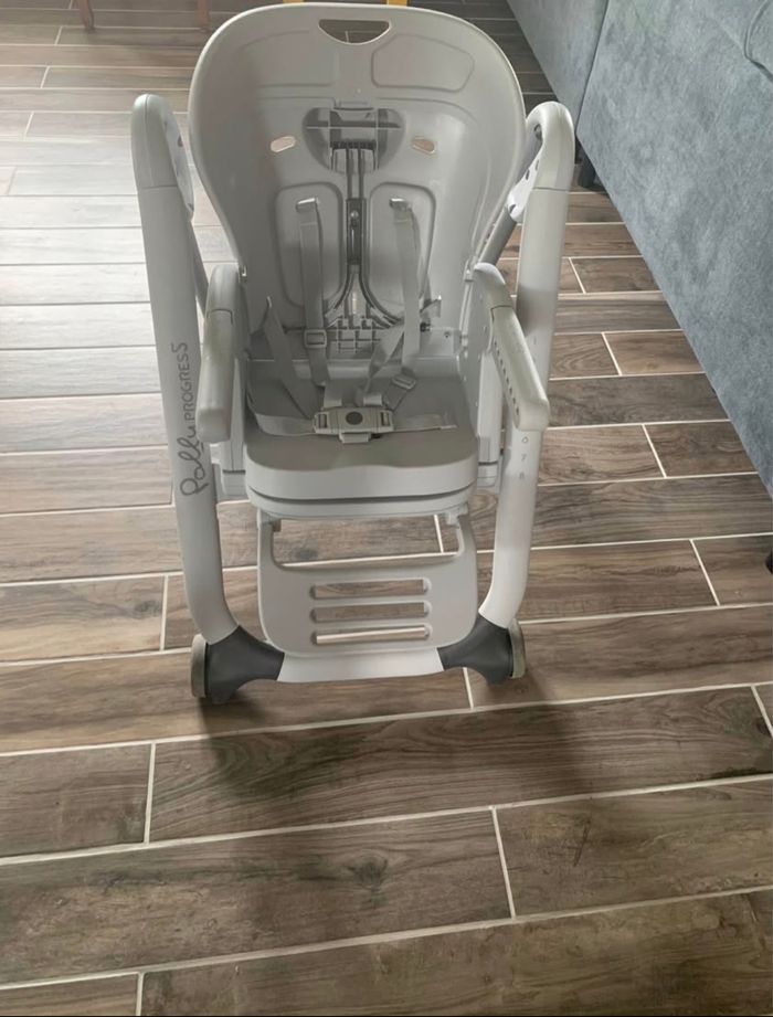 Lot naissance chaise haute, parc+ tour de parc, lit parapluie + matelas et draps housse - photo numéro 2