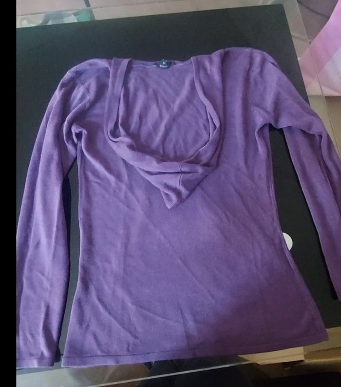 Pull violet - photo numéro 2