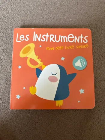 Livre sonore les instruments