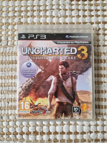 jeu PS3 🎮 Uncharted 3 : l illusion de Drake