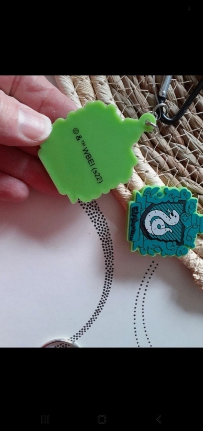 Lot de 2 porte clé garçon harry potter identiques - photo numéro 3