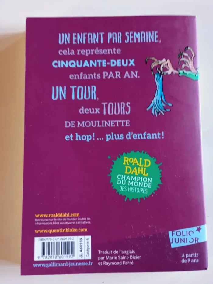 Roald Dahl : sacrées sorcières - photo numéro 2