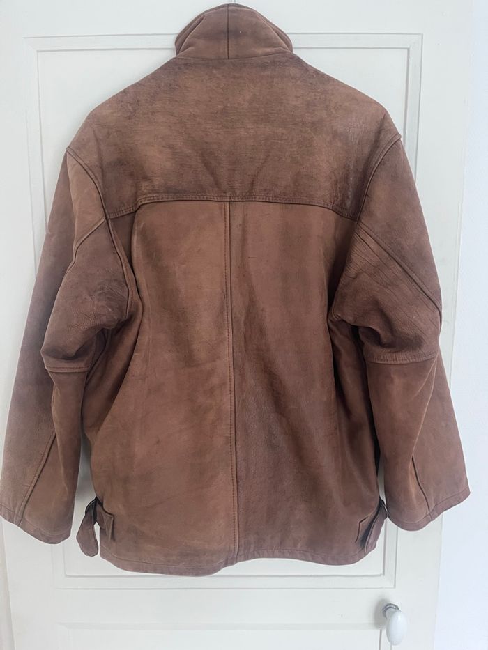 Blouson cuir véritable Thore Canyon T:M/L. - photo numéro 2