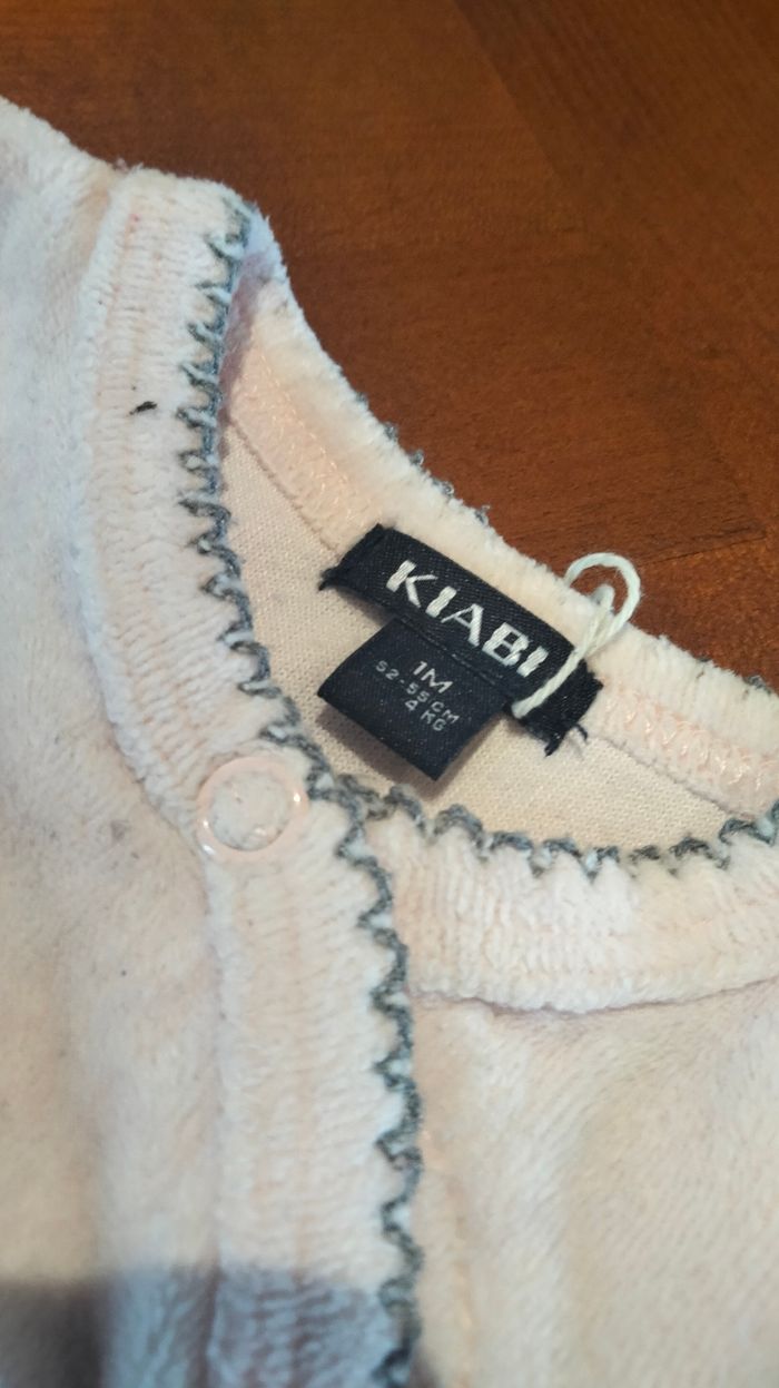 Pyjama Kiabi 1 mois - photo numéro 2